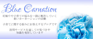 blue carnation 子育て支援